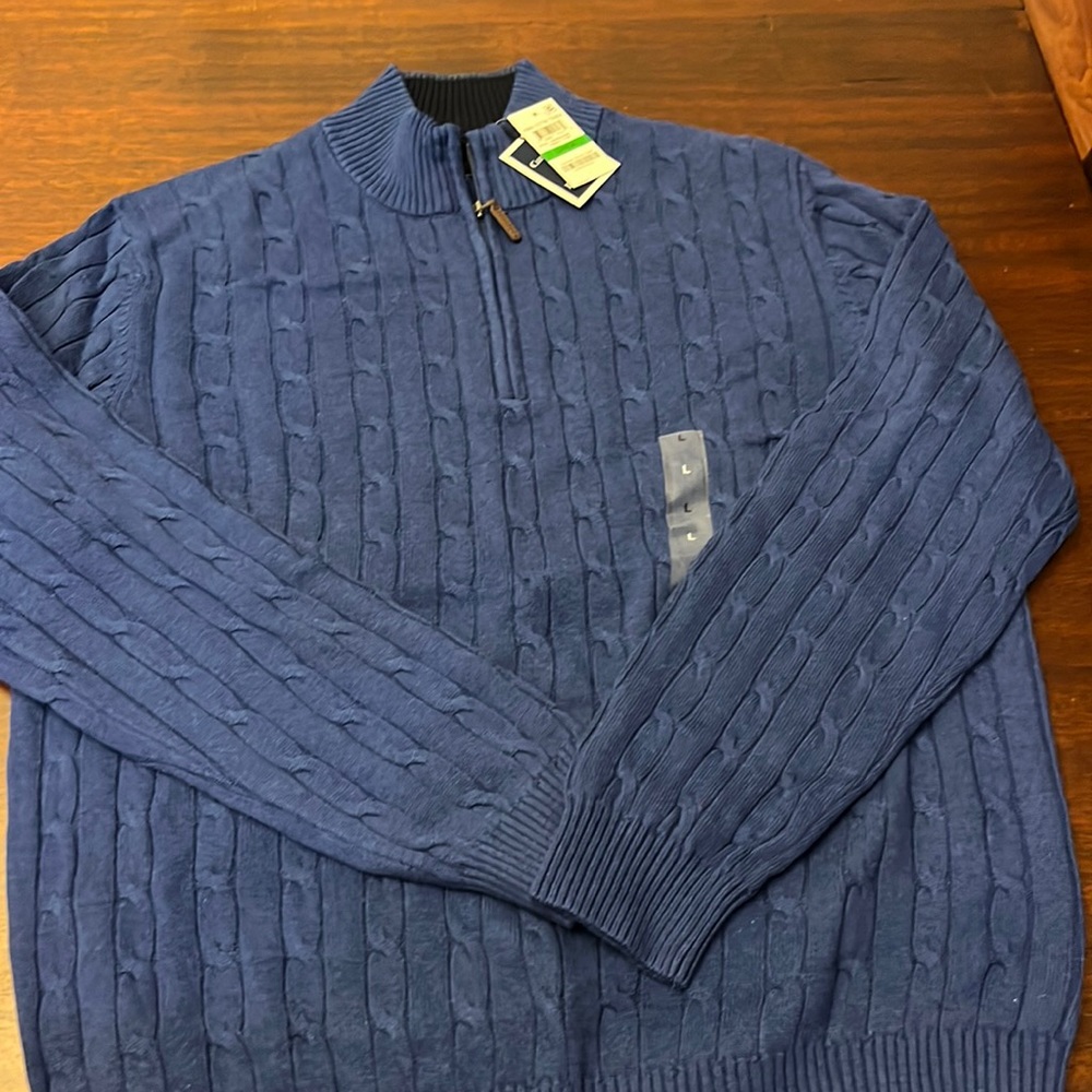 Men’s Club Room Quarter-zip Sweater